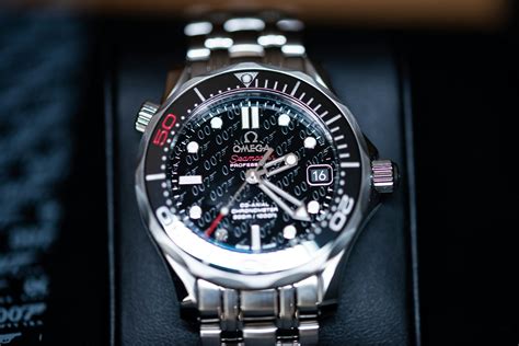 replica omega seamaster james bond 007 50th anniversary edition|omega 007 seamaster clone.